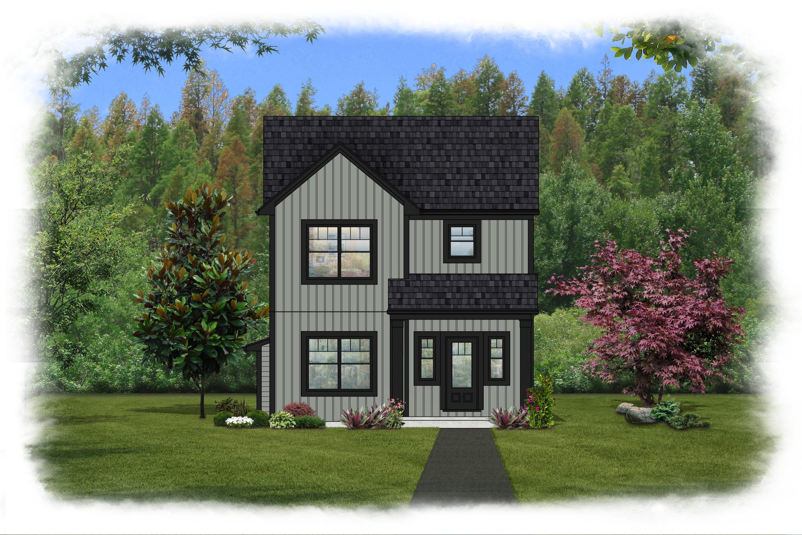 2D Exterior Renderings - 24x7 AEC
