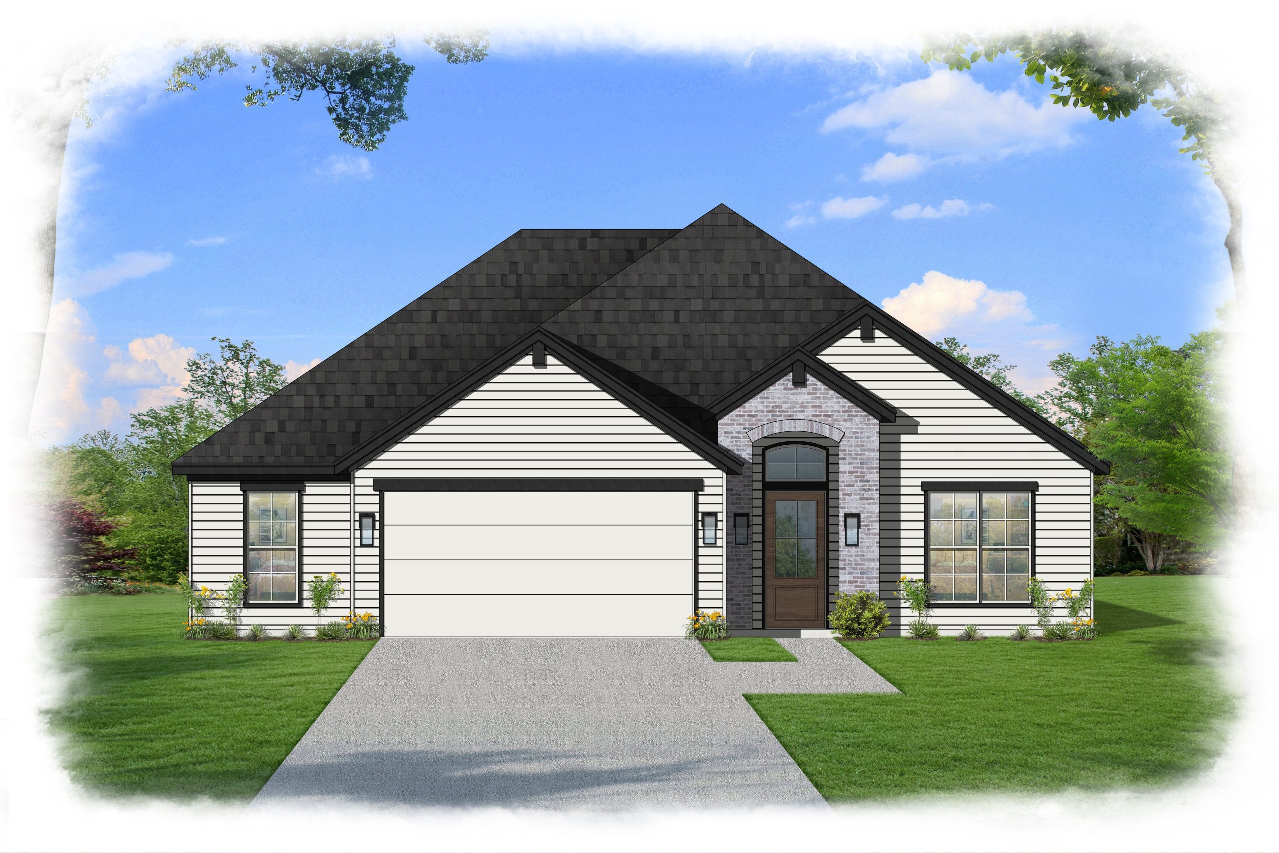 2D Exterior Renderings - 24x7 AEC