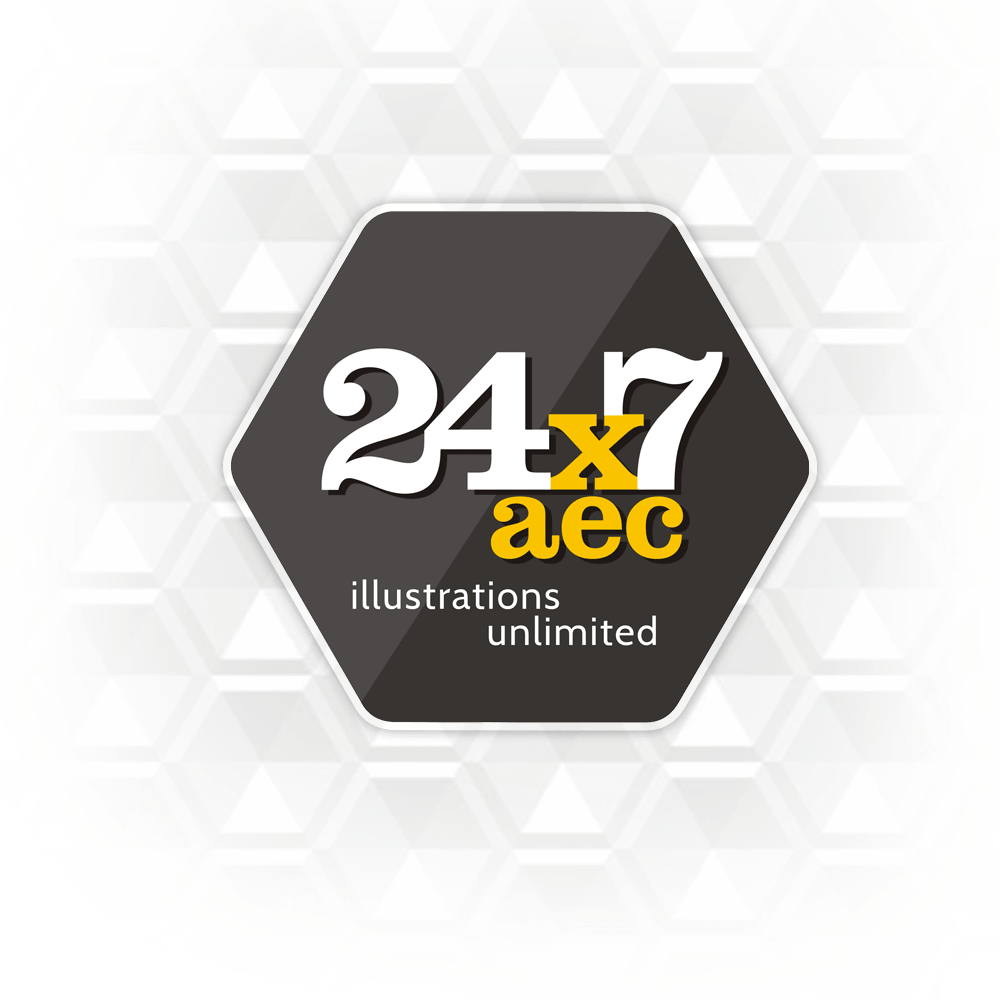 24x7 AEC Architectural Illustrations